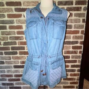 Chambray Vest by Candie’s